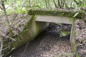 Ligne Maginot - VF60 - ANTENNE DE L'OUVRAGE DU HOCHWALD - (RESEAU - Voie 60 - Antenne ou rocade ferroviaire) - 8 - PONT SUR LE GEFAELLBAECHEL 3