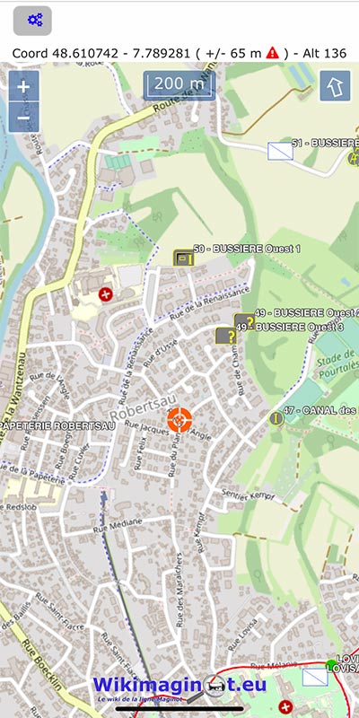 Application GPS