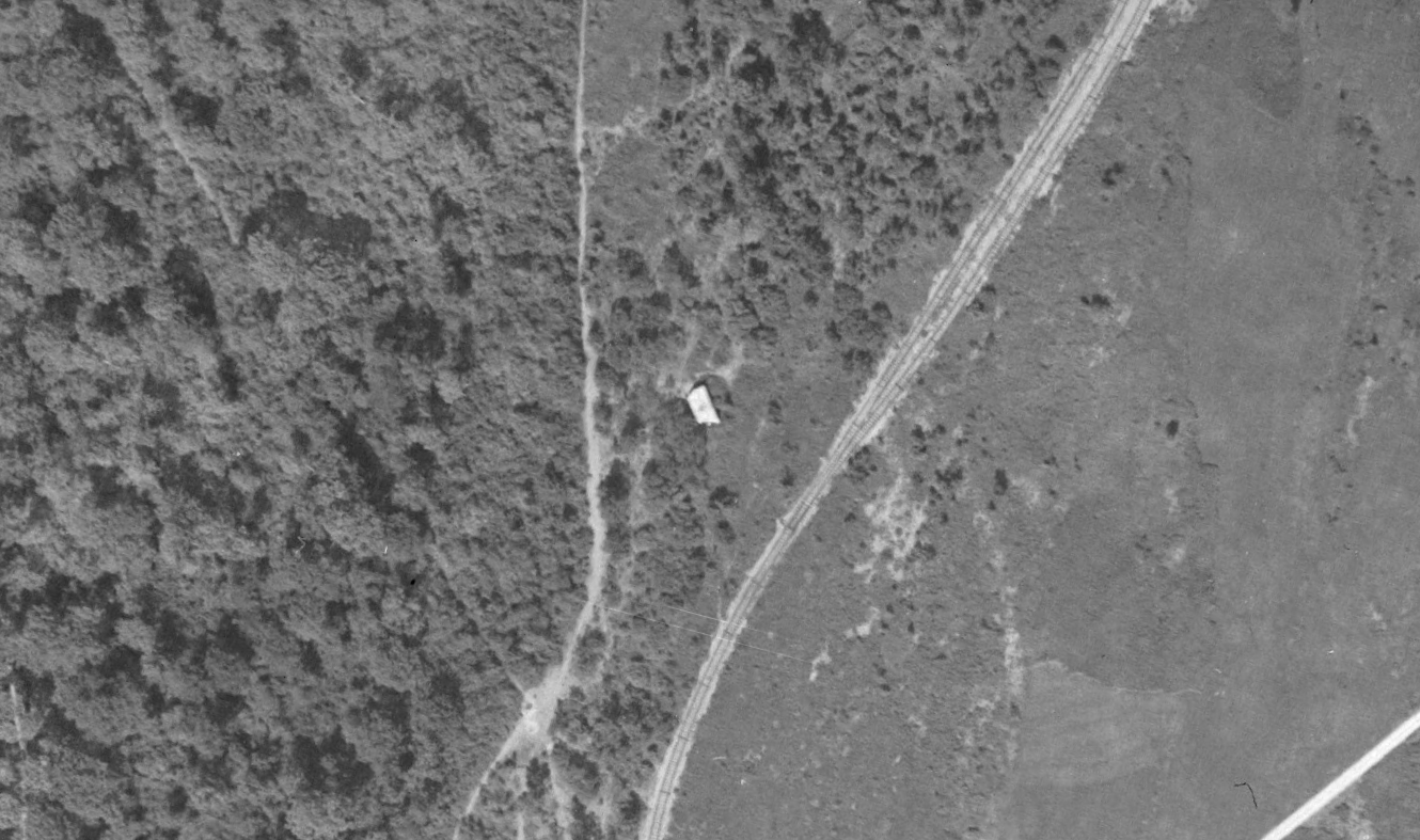 Ligne Maginot - PORT DU RHIN SUD 24 - (Blockhaus pour arme infanterie) - Le blockhaus Port du Rhin Sud 24 en 1947