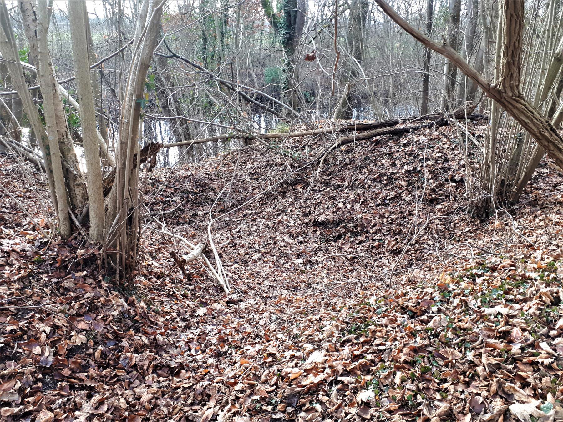 Ligne Maginot - UHRICH - HOCHE (1° BON 237° RI) - (PC de Sous-Quartier) - Retranchement sur le rempart Sud
