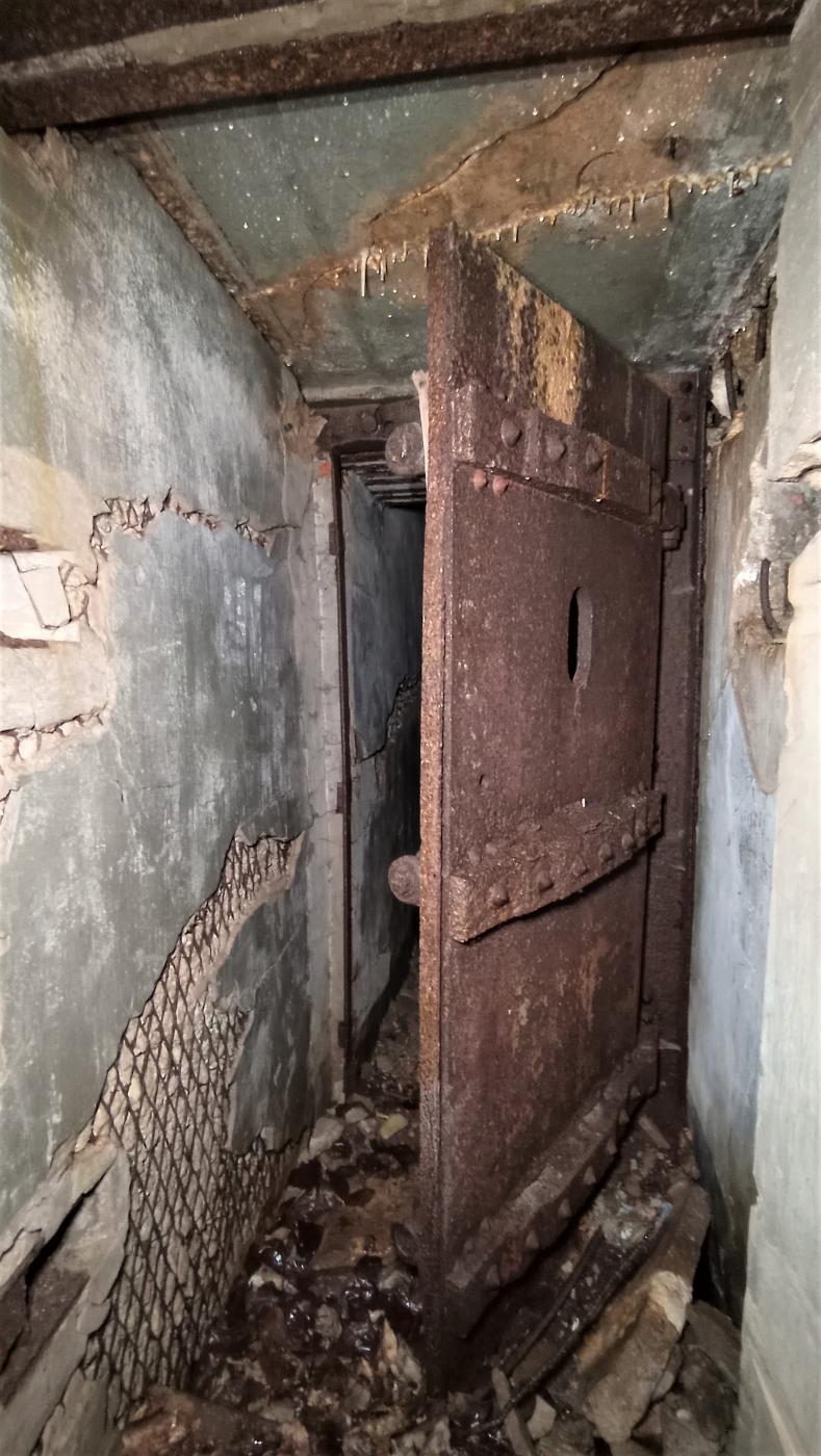 Ligne Maginot - HOCHWALD C2 - (Casemate d'infanterie) - Sas Protégé de l'entrée 