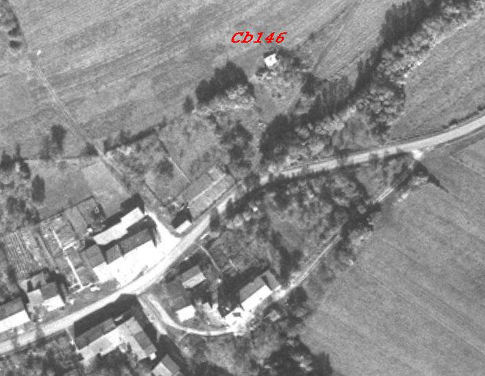 Ligne Maginot - CB146 - BREISTROFF LA PETITE - (Blockhaus pour canon) - Vue aérienne en 1967