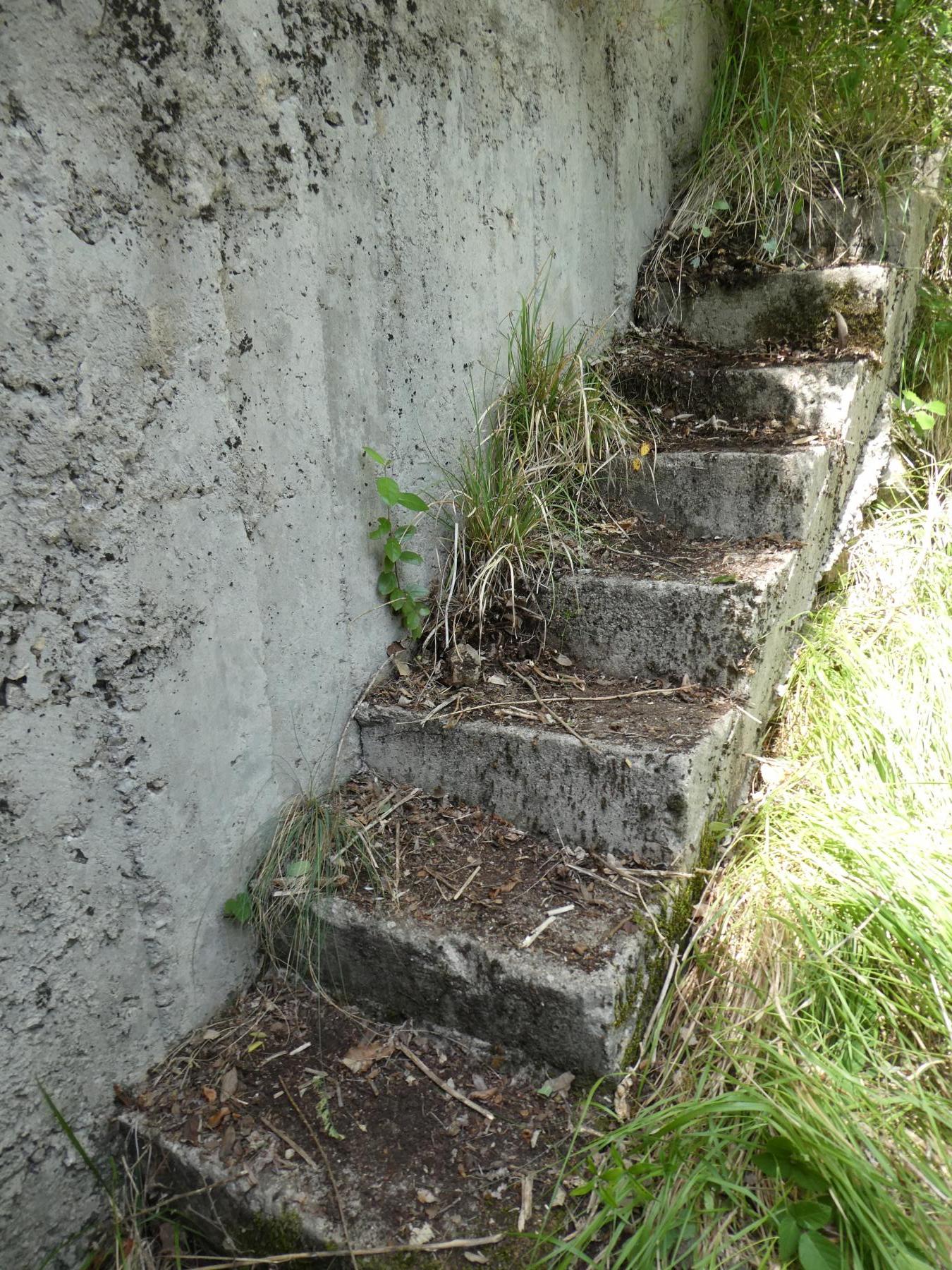 Ligne Maginot - SAINTE AGNES (SAG) - EO9 - (Ouvrage d'artillerie) - Bloc 6
Escalier d'accès