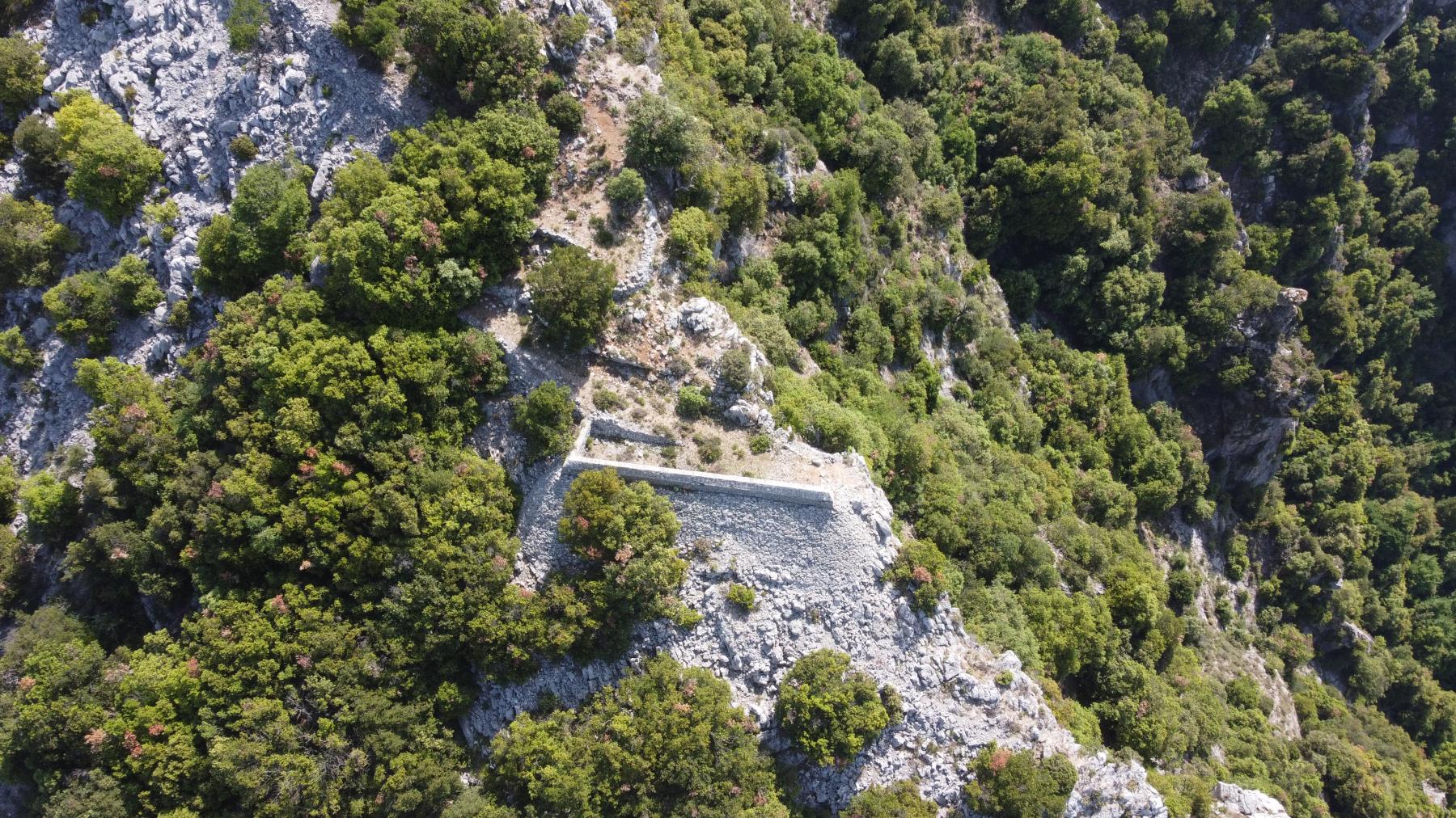 Ligne Maginot - SIRICOCCA SUD - (Observatoire d'artillerie) - Parapet ouest