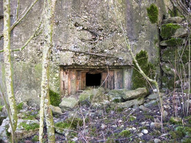 Ligne Maginot - KALKOFEN 4 - (Blockhaus pour arme infanterie) - Créneau FM - Christian LENHARD