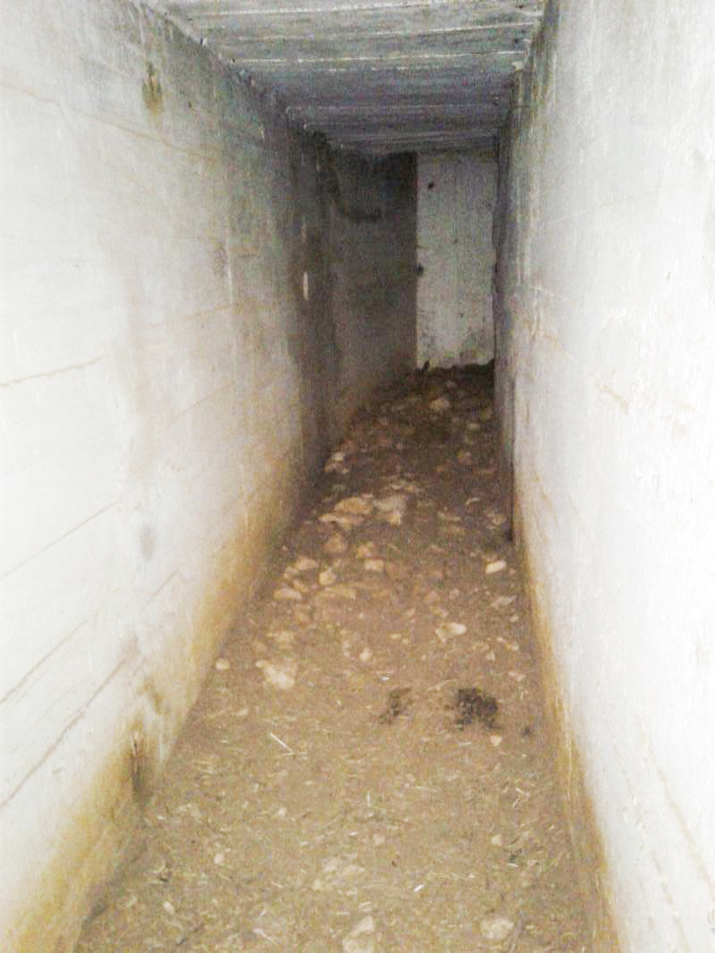 Ligne Maginot - CHAMOUILLETTE - (Central téléphonique isolé) - La galerie de liaison