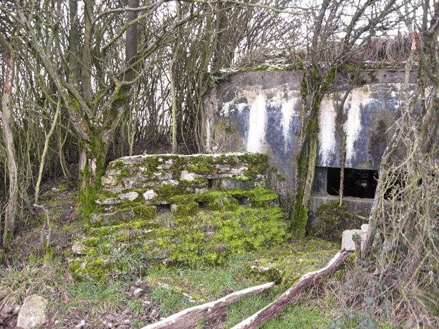 Ligne Maginot - KOPP 6 - (Blockhaus pour canon) - Façade de tir