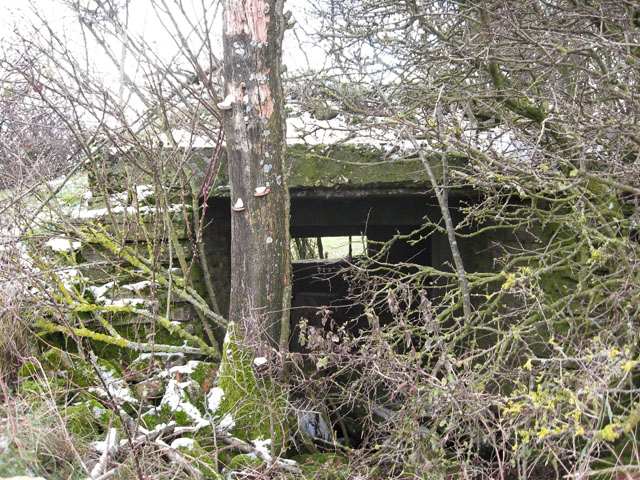 Ligne Maginot - KOPP 6 - (Blockhaus pour canon) - L'entrée du matériel