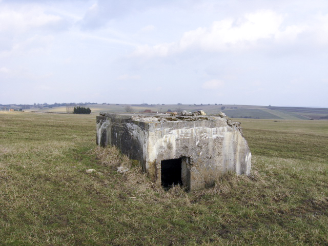 Ligne Maginot - KOPP 1 - (Blockhaus pour arme infanterie) - Facade arrière et l'entrée - Christian LENHARD
