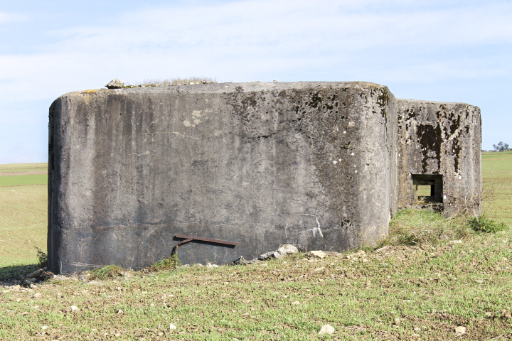 Ligne Maginot - LABBISCH NORD 1 - (Blockhaus pour canon) - Façade ouest