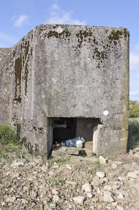 Ligne Maginot - LABBISCH NORD 1 - (Blockhaus pour canon) - L'entrée du matériel
