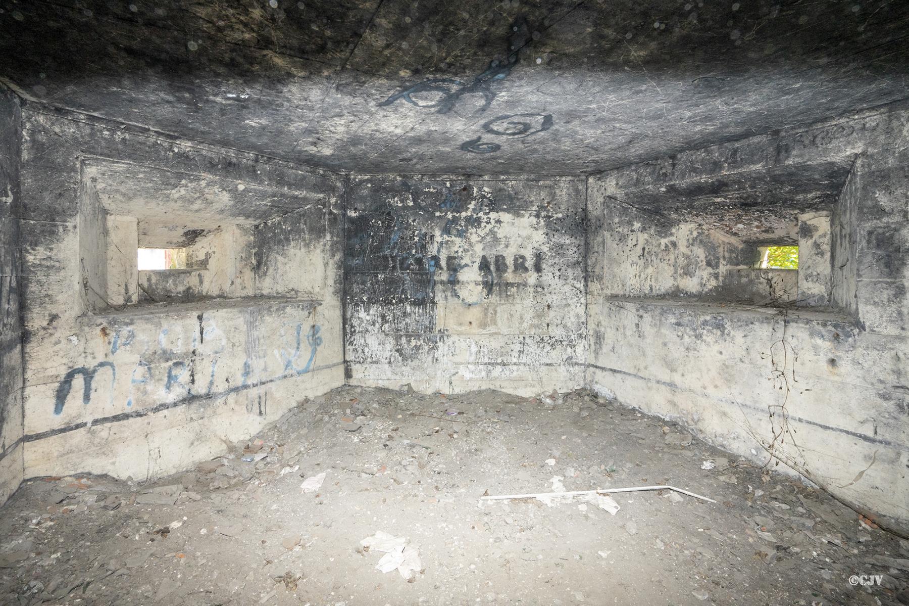 Ligne Maginot - BEF 695 - LA MARTINOIRE SUD - (Blockhaus pour arme infanterie) - L'intérieur