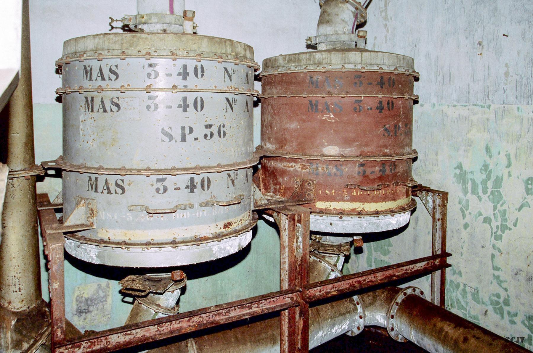 Ligne Maginot - ROHRBACH (2° CEC - 166° RIF) - (Abri) - Salle des filtres - Lia VERMEULEN