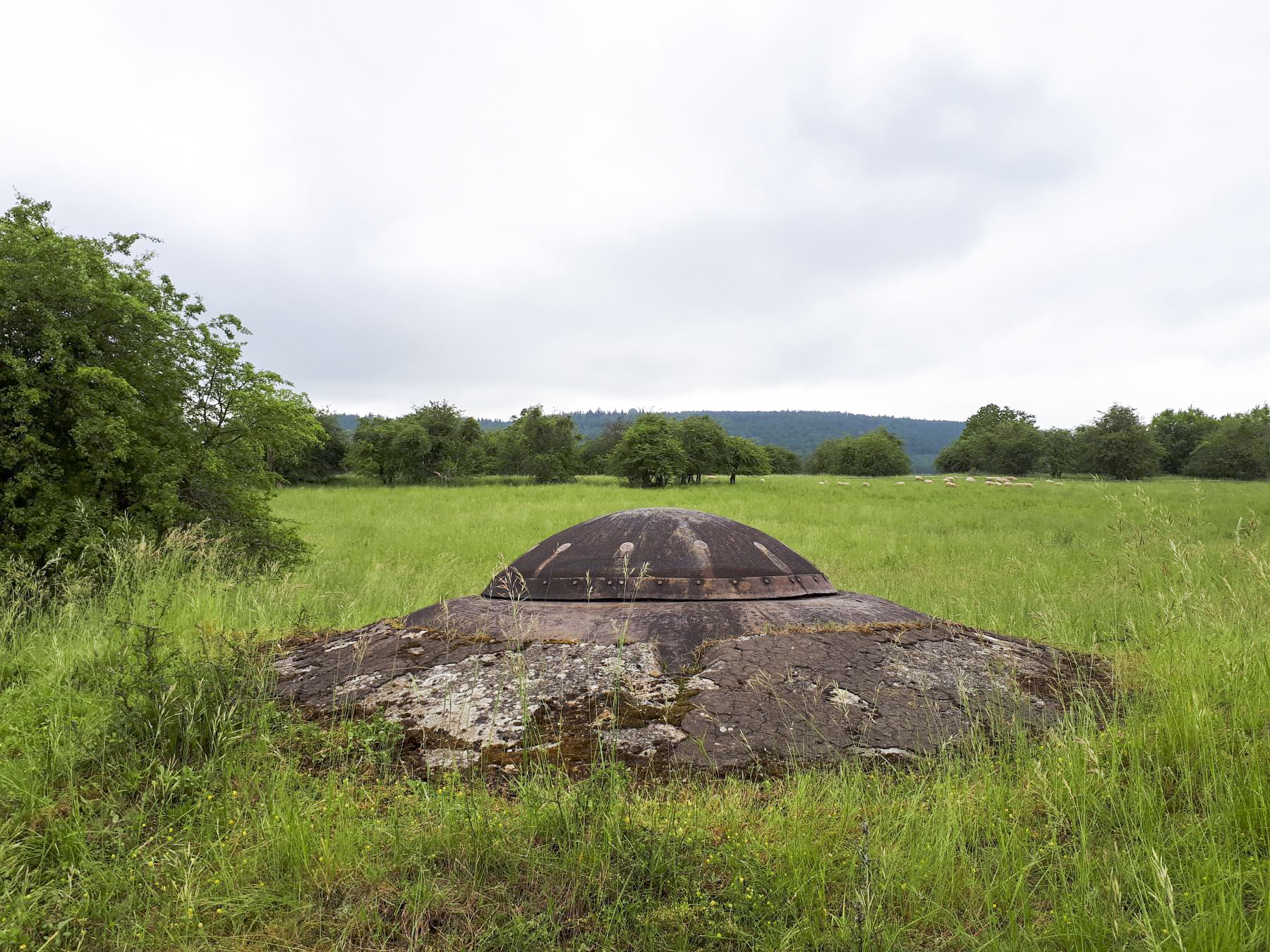 Ligne Maginot - FOUR A CHAUX - FAC - (Ouvrage d'artillerie) - Bloc 5
Tourelle de mitrailleuses