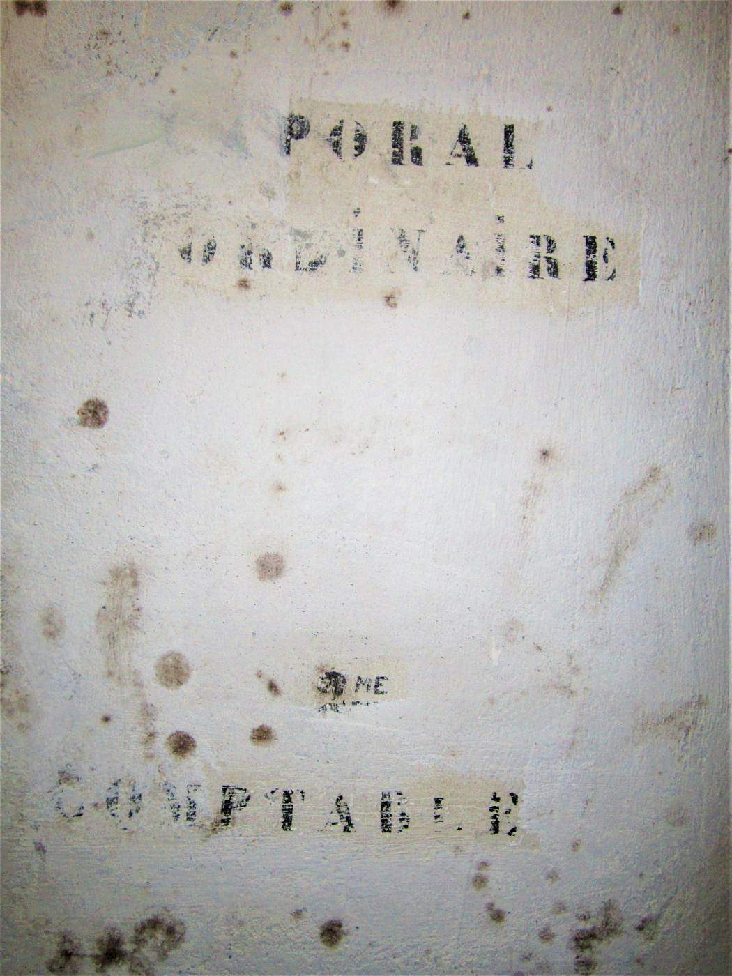 Ligne Maginot - FOUR A CHAUX - FAC - (Ouvrage d'artillerie) - Caserne
Caporal Ordinaire 2° Comptable