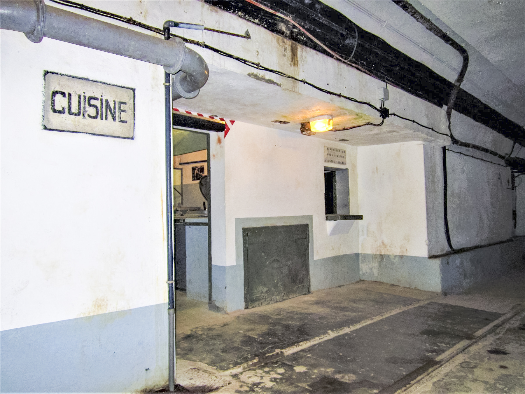 Ligne Maginot - FOUR A CHAUX - FAC - (Ouvrage d'artillerie) - Entrée et pass de la cuisine