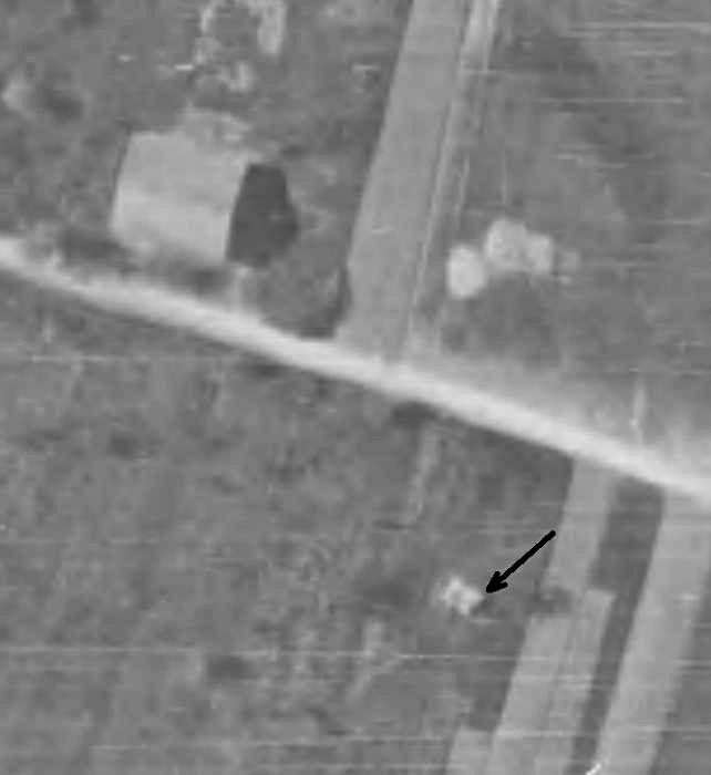 Ligne Maginot - CAPPEL Est (Blockhaus pour arme infanterie) -  - IGN - Géoportail 1955