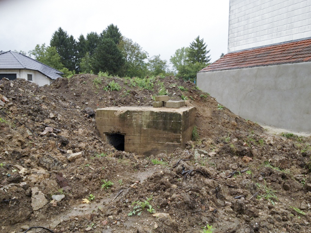 Ligne Maginot - ROHRBACH CENTRE 2 - (Blockhaus pour arme infanterie) - L’entrée