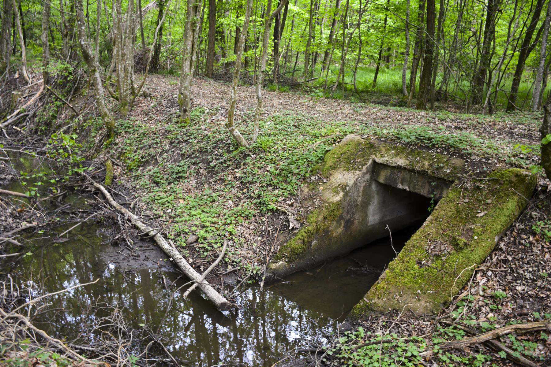 Ligne Maginot - VF60 - ANTENNE DE L'OUVRAGE DU HOCHWALD - (RESEAU - Voie 60 - Antenne ou rocade ferroviaire) - 7 - PONT SUR LE GEFAELLBAECHEL 2