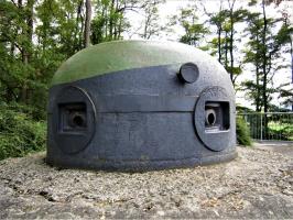 Ligne Maginot - 86 - ASCHENBACH - (Casemate d'infanterie - double) - Cloche GFM type B