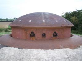 Ligne Maginot - ROHRBACH - FORT CASSO - (Ouvrage d'infanterie) - Bloc 1 et sa tourelle pour deux armes mixtes - état année 2010