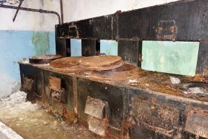 Ligne Maginot - LAVOIR - (Ouvrage d'artillerie) - La cuisine
Cuisinière à charbon Moyse & Verne