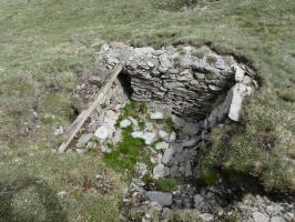 Ligne Maginot - TURRA EST 2 - (Blockhaus pour arme infanterie) - Derrière la position, abri ou emplacement pour mortier 2