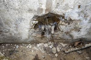 Ligne Maginot - RUHORT - (Abri) - Câbles téléphoniques