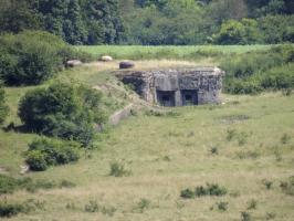 Ligne Maginot - STATION DE ROHRBACH - (Casemate d'infanterie) - Casemate de la Station Rohrbach vue depuis le PO de Rohrbach