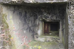 Ligne Maginot - STATION DE ROHRBACH - (Casemate d'infanterie) - Trémie type 4 pour jumelage de mitrailleuses Reibel MAC 31 et canon de 47 mm antichar