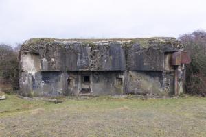Ligne Maginot - STATION DE ROHRBACH - (Casemate d'infanterie) - La façade arrière et l'entrée