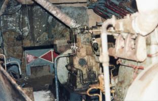 Ligne Maginot - BOVENBERG - A27 - (Ouvrage d'infanterie) - Moteurs de l'usine en 1989
