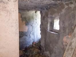 Ligne Maginot - BENNWIHR EST - (Blockhaus pour arme infanterie) - Vue sur l'entrée et son créneau de l'intérieur