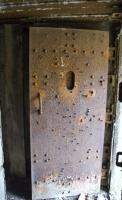 Ligne Maginot - FERME DE HEILIGENBRONN - (153° RIF - 59° RAMF) - (PC de Sous-Secteur) - Plusieurs impacts sur la porte