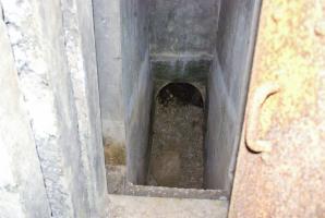 Ligne Maginot - FERME DE HEILIGENBRONN - (153° RIF - 59° RAMF) - (PC de Sous-Secteur) - Accès à un abri souterrain non terminé