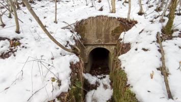 Ligne Maginot - FROHMUHL (PC DU QUARTIER KAPELLENHOF - II/153° RIF) - (Abri) - Evacuation extérieure de l'égout