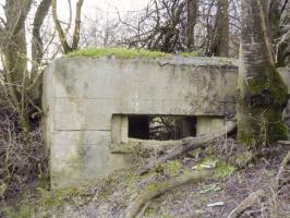 Ligne Maginot - GALGENBERG 2 - (Blockhaus pour arme infanterie) - Façade avant