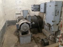 Ligne Maginot - SAINT ROCH (SHR) - (Ouvrage d'artillerie) - Le plan incliné desservant le bloc 4
Le mécanisme de treuil