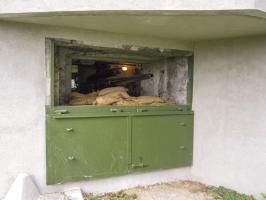 Ligne Maginot - 86 - ASCHENBACH - (Casemate d'infanterie - double) - Créneau antichar Sud-Ouest