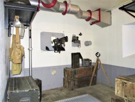 Ligne Maginot - 86 - ASCHENBACH - (Casemate d'infanterie - double) - Chambre de tir mitrailleuse Sud-Ouest