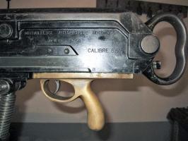 Ligne Maginot - 86 - ASCHENBACH - (Casemate d'infanterie - double) - Détail de la mitrailleuse