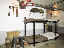 Ligne Maginot - 86 - ASCHENBACH - (Casemate d'infanterie - double) - Couchage