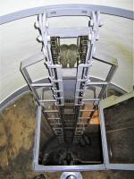 Ligne Maginot - 86 - ASCHENBACH - (Casemate d'infanterie - double) - Partie supérieur de la noria dans la cloche GFM