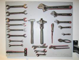 Ligne Maginot - 86 - ASCHENBACH - (Casemate d'infanterie - double) - Etage inférieur
Outils