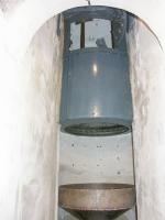 Ligne Maginot - 86 - ASCHENBACH - (Casemate d'infanterie - double) - Embase en tôle de la tourelle démontable
