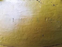 Ligne Maginot - 86 - ASCHENBACH - (Casemate d'infanterie - double) - La tourelle démontable porte le n°380