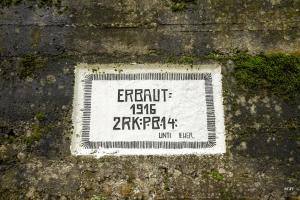 Ligne Maginot - SAMSTAGBERG - (Abri) - Plaque de construction