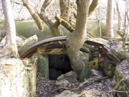 Ligne Maginot - HAMMELSWIESE 9 - (Blockhaus pour canon) - L'entrée du matériel