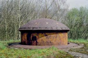 Ligne Maginot - SIMSERHOF - (Ouvrage d'artillerie) - Bloc 1
Tourelle mitrailleuses