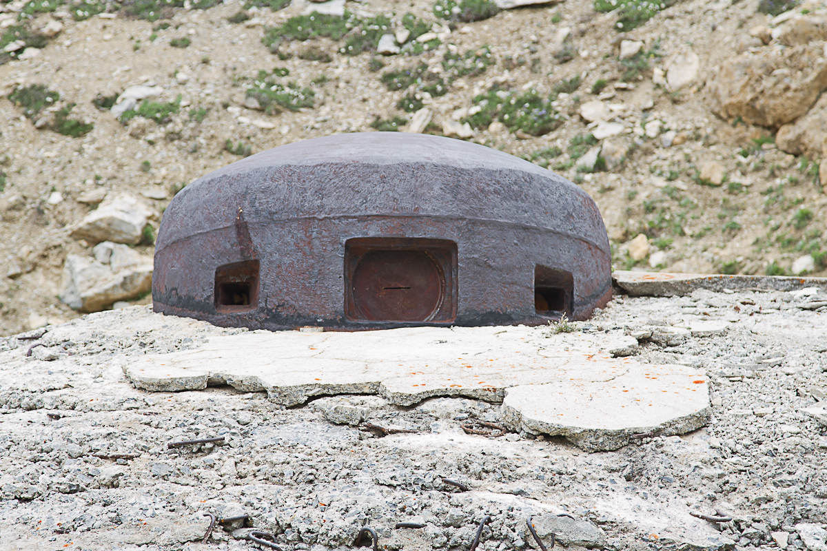Ligne Maginot - PAS DU ROC - (Ouvrage d'artillerie) - Bloc 1
Cloche JM de droite - Michel Teiten